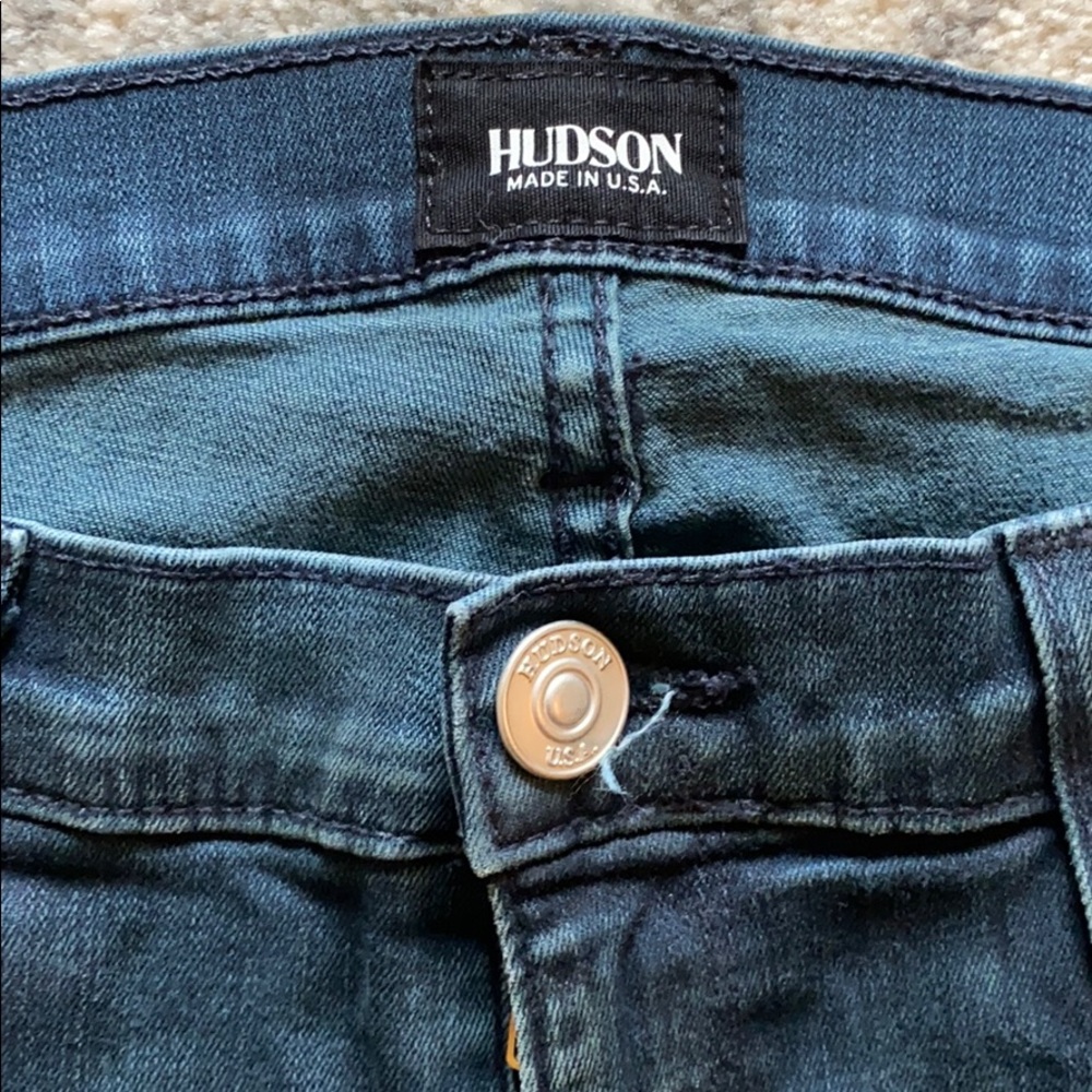 Hudson Nico Midrise Skinny India Green s - Picture 5 of 8